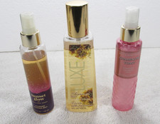 Bath Body Works SUNSET GLOW Champagne Toast Sprays Lot of 2 1 LUXE