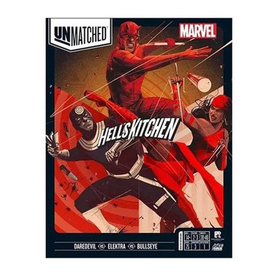 Unübertroffenes Marvel Hells Kitchen-Brettspiel für 2 bis 3 Spieler ab 14 Jahren