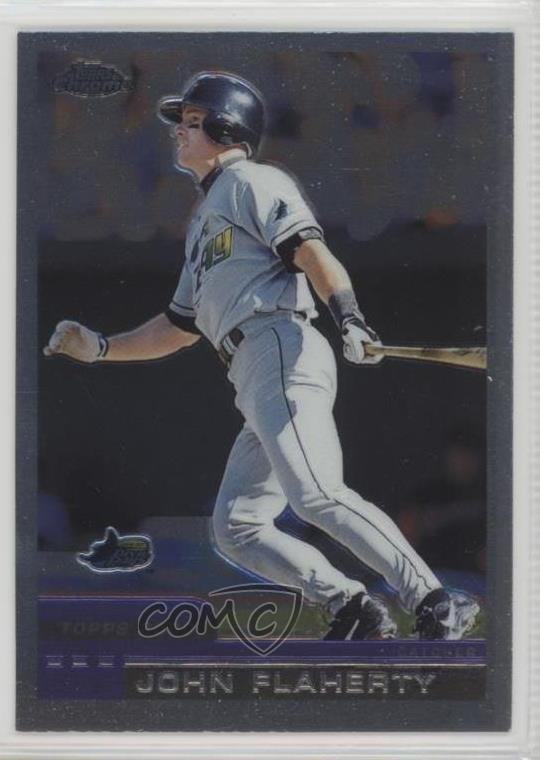 2000 Topps Chrome John Flaherty #75 0w8
