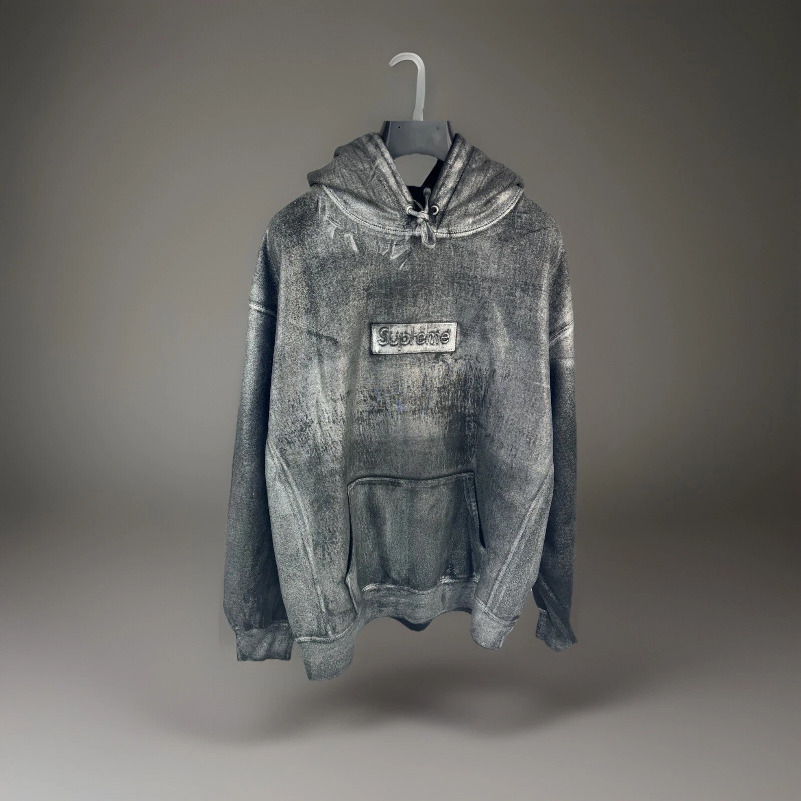 SUPREME X MM6   BOÎTE EN PAPIER LOGO SWEAT À CAPUCHE TAILLE : XL