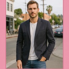 Dsquared2 Mens Sport Coat Blazer Jacket Casual Business Made in Italy 48R