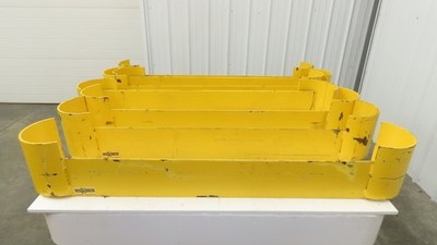 Wil Deck Wilguard XT Pallet Rack End Aisle Protector 48'' Double Side Lot of 7