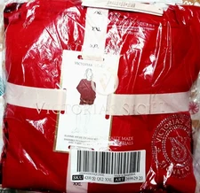 NEW VICTORIA SECRET XXL Flannel Short Set 2 Piece Red Plaid Pajamas-Sleepwear