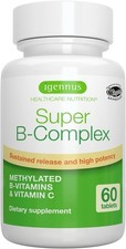 High-Strength Methylated B Vitamins for Energy  Focus - Lab Verified, 60 Count