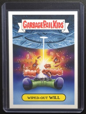 2019 Garbage Pail Kids 90s Films Sticker Wiped-Out Will 12b