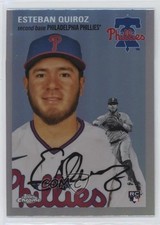 2023 Topps Chrome Platinum Anniversary Refractor Esteban Quiroz #176 10t9