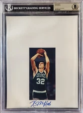 Kevin McHale Autographed Signed 8.5x11 Photo Sheet Boston Celtics Beckett