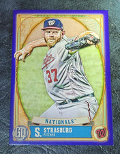 2021 Topps Gypsy Queen Stephen Strasburg #170 Indigo #196/250 ~ Nationals