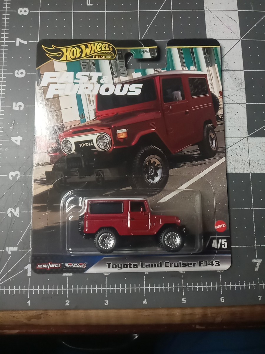 ミニカー Hot Wheels TOYOTA LAND CRUISER FJ43 Amazon.com: Hot Wheels Cars, Premium Fast & Furious 1:64