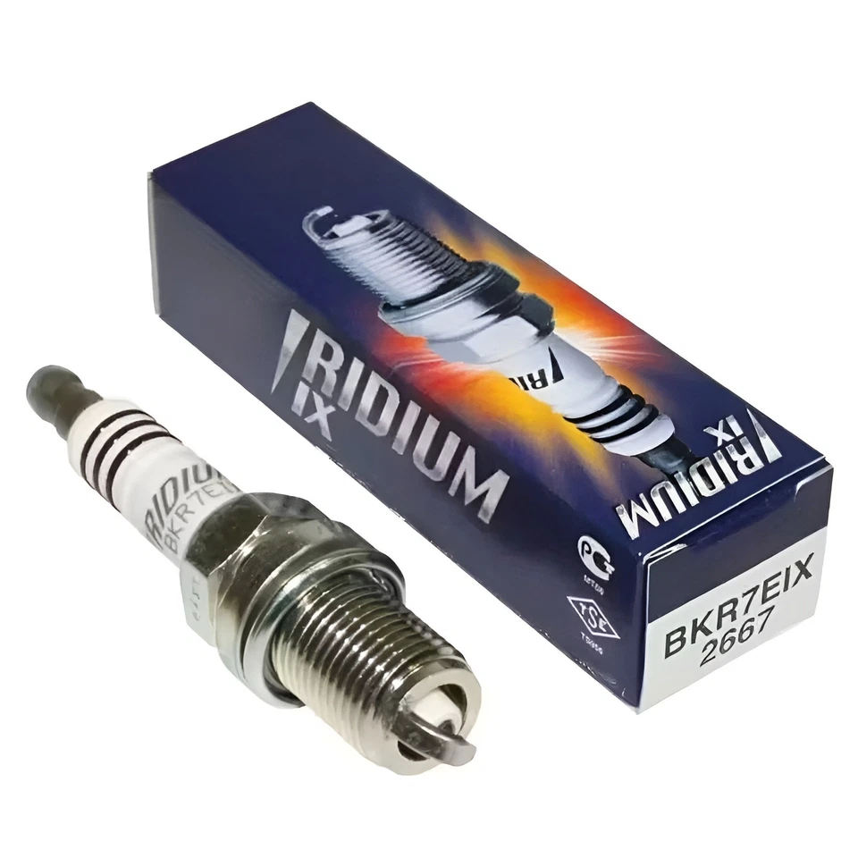 4 Candele NGK BKR7EIX Iridium Volkswagen Golf 5-6 V VI GTI R 2.0 Audi TFSI TSI - Immagine 4 di 4