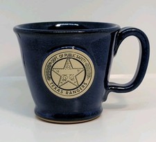 Sunset Hill Stoneware Mug Texas Rangers Coffee Law Enforcement 