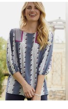Matilda Jane Moments with You A quick getaway blouse XL