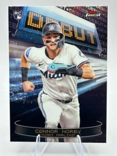 2025 Topps Finest - Debut Connor Norby #D-9 (RC) Marlins 