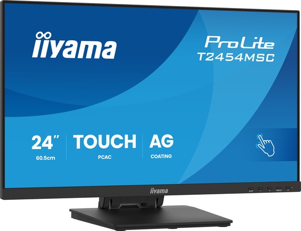 Iiyama Prolite T2454MSC-B3AG - Led Monitor (60.5 Cm/23.8''/Full Hd/Touchscreen)-image