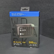 WD  D30 500GB Game Drive for PlayStation and Xbox External USB Portable SSD