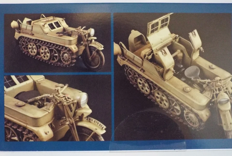 1/9 Kettenkrad Sd. Kfz. 2 Typ HK 101 Italeri #7404 в заводской упаковке новый в коробке - Изображение 4 из 4