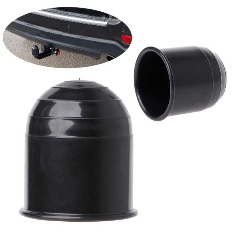 Car Truck Tow Bar Ball Cover Cap Towing Hitch Trailer Towball Protector ...