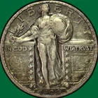 1929-S Standing Liberty Quarter Extremely Fine XF Coin #35194