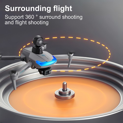 S185 Drone GPS 5G WIFI FPV 4K HD Dual Camera 360° Obstacle Avoidance 3 Battery - Picture 17 of 23