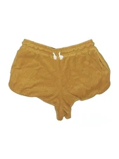 Rylee + Cru Women Gold Athletic Shorts XS