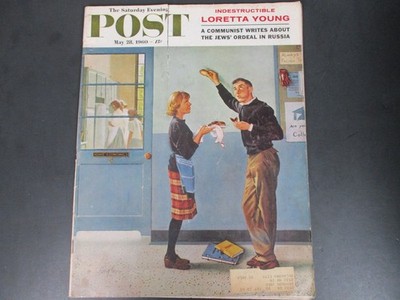 Saturday Evening Post Magazine May 28 1960: Loretta Young Chartres Russian Jews