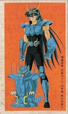Saint Seiya Dragon Shiryu Menko Card Vintage Japanese Anime Toei Animation 80107