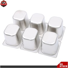6Pack 6 Inch Deep Thickened 1/6 Size Steam Table Pans Standard Kitchen Utensils