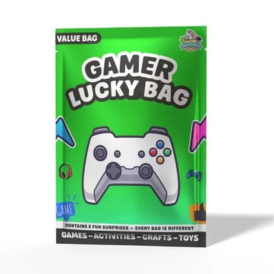 Kinder Glück Überraschungstasche Gamer Value Glückstasche 6er Pack - großer Spaß für Kinder