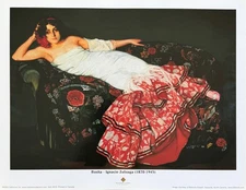 Ignacio Zuloaga ROSITA from Biltmore Estate Lithograph Art Print