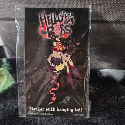 Helluva Boss - Striker Hanging Tail Enamel Pin