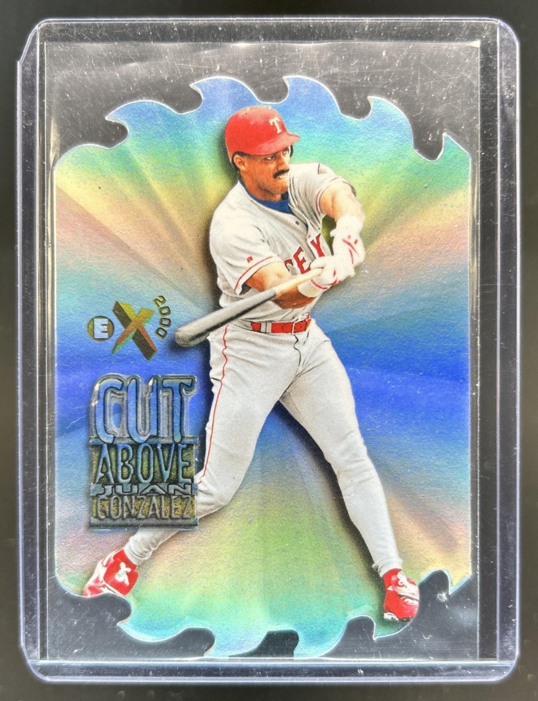 1997 Skybox E-X2000 Juan Gonzalez A Cut Above #5 Rangers