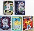 5- KONNOR GRIFFIN 2025 BOWMAN/DONRUSS PARALLEL/REFRACTOR/INSERT/ROOKIE CARDS