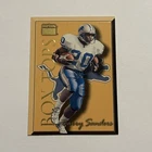 Barry Sanders 1999 SkyBox Premium Box Tops Insert Card #9 Detroit Lions