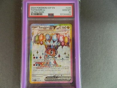 Tatsugiri ex Pokemon 226/191 Sv08: Surging Sparks Holo PSA 10 | eBay Tatsugiri ex Pokemon 226/191 Sv08: Surging Sparks Holo PSA 10 | eBay