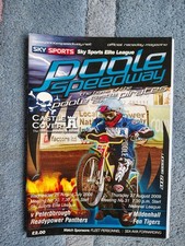 Poole Pirates v Pboro 26/08/ 2009 + insert 14/09 l programme speedway Blank