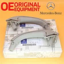 Pair of Front L&R Side GRAY Interior Door Pull Handle fit for Benz C-Class