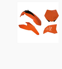 KTM XC-F 450 Kit Kunststoffteile 4-teilig Orange K 2007-2010