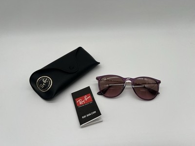 Ray-Ban Sunglasses ''ERIKA 6591/14'', for Women, in Purple Transparent