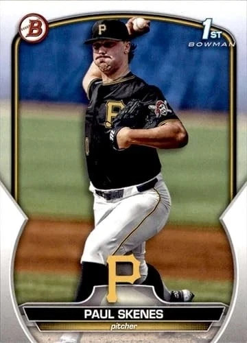 PAUL SKENES 2023 Bowman PAPER 1ST ROOKIE #BD-14 PITTSBURGH PIRATES MLB BASEBAL