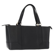 Borsa BURBERRY Tote Bag Pelle Nero Oro Autentica BA8801