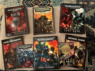 Warhammer 40k Codex and book lot                 (8 Books) 