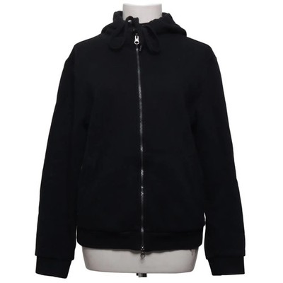 Jet Set, Kapuzenpullover, Größe: M, Schwarz, Baumwolle, Einfarbig, Damen #Ub2