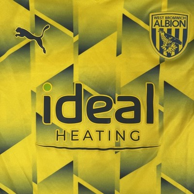 Seltenes Original West Bromwich Albion 2021/2022 Third Fußball Trikot Herren 2XL XXL