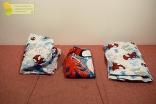4pc Toddler Spidey and His Amazing Friends Reversible Bed Set Incomplete 