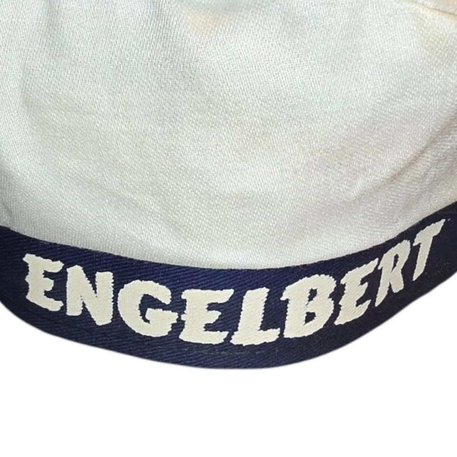 Chapéu pom boina vintage década de 1970 Engelbert Humperdinck lembrança concerto - Imagem 2 de 4