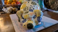 Large Patchwork Piggy Bank