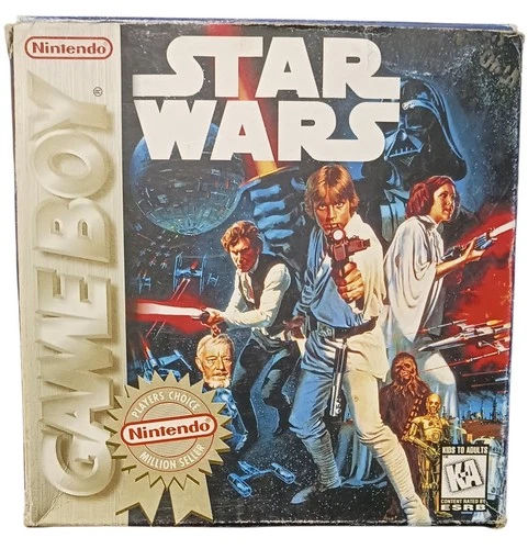 Nintendo Star Wars Game Boy, Players Choice, Manual, Million Seller, 1992