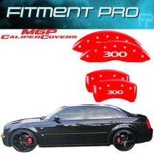 Mgp 32004s300rd Red Front Rear Caliper Covers For 2005-2010 Chrysler 300
