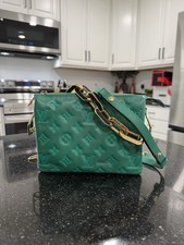 Louis Vuitton Coussin Pochette Green Monogram...