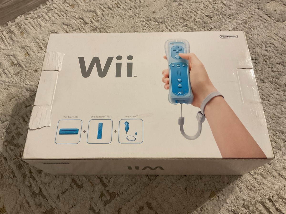 Nintendo Wii RVK S BAAG USZ Limited Edition Console - Blue